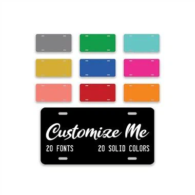 تخصيص لوحة ترخيص الطائرة المخصصة